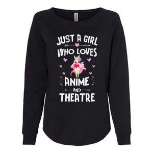 Anime And Theatre Cute Gift Girls Women Womens California Wash Sweatshirt