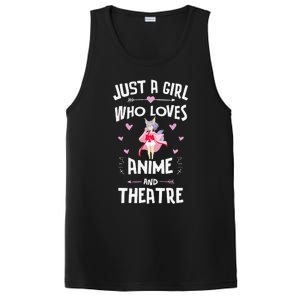 Anime And Theatre Cute Gift Girls Women PosiCharge Competitor Tank