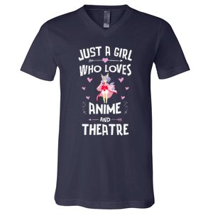 Anime And Theatre Cute Gift Girls Women V-Neck T-Shirt