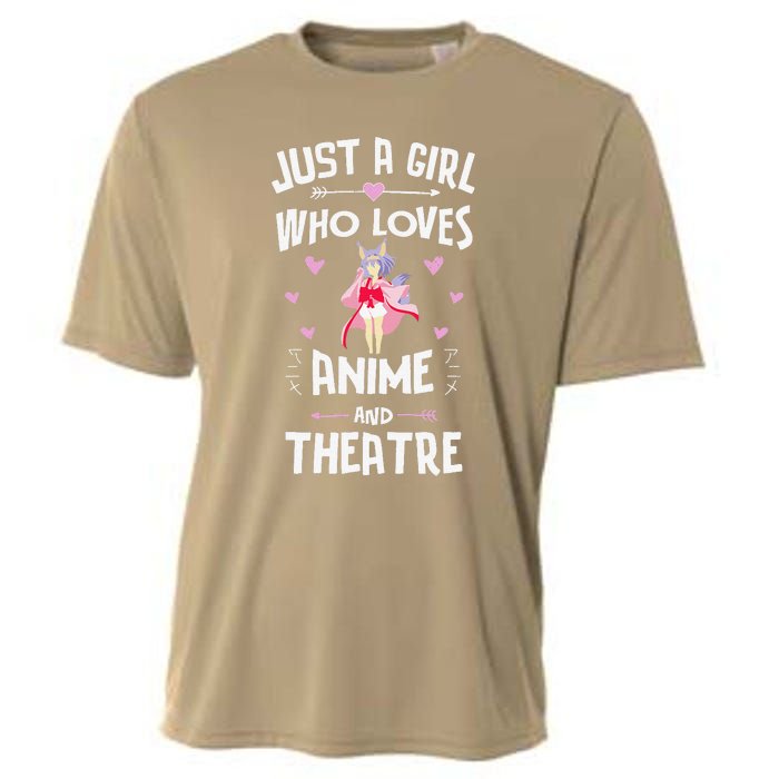 Anime And Theatre Cute Gift Girls Women Cooling Performance Crew T-Shirt