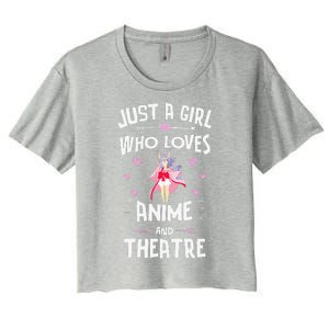 Anime And Theatre Cute Gift Girls Women Women's Crop Top Tee