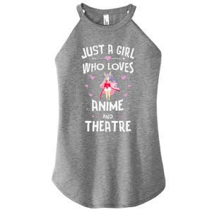 Anime And Theatre Cute Gift Girls Women Women's Perfect Tri Rocker Tank