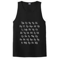 Armenian Alphabet Unique Script Writing Armenia Pride PosiCharge Competitor Tank