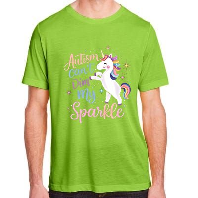 Autism Awareness Unicorn Gift Utism Mom Meaningful Gift Adult ChromaSoft Performance T-Shirt