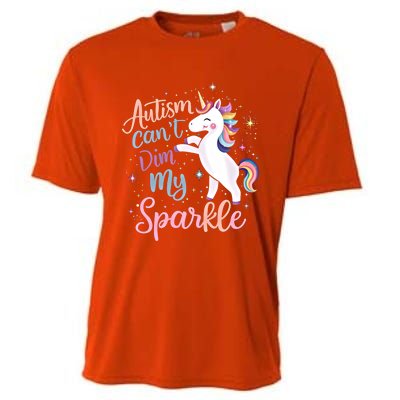 Autism Awareness Unicorn Gift Utism Mom Meaningful Gift Cooling Performance Crew T-Shirt