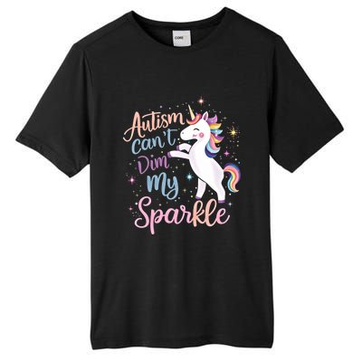 Autism Awareness Unicorn Gift Utism Mom Meaningful Gift Tall Fusion ChromaSoft Performance T-Shirt