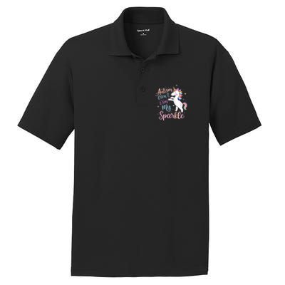 Autism Awareness Unicorn Gift Utism Mom Meaningful Gift PosiCharge RacerMesh Polo