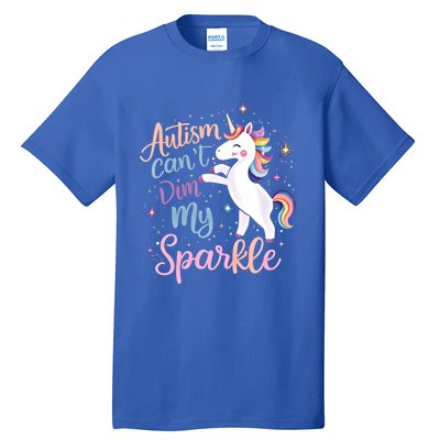 Autism Awareness Unicorn Gift Utism Mom Meaningful Gift Tall T-Shirt