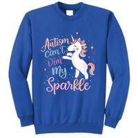 Autism Awareness Unicorn Gift Utism Mom Meaningful Gift Tall Sweatshirt