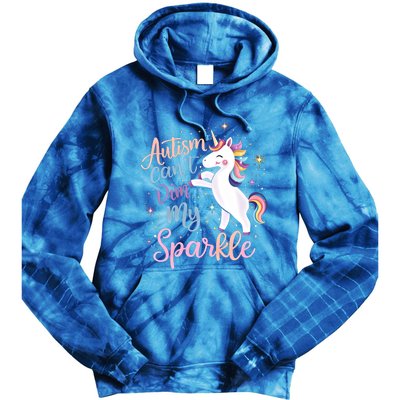 Autism Awareness Unicorn Gift Utism Mom Meaningful Gift Tie Dye Hoodie