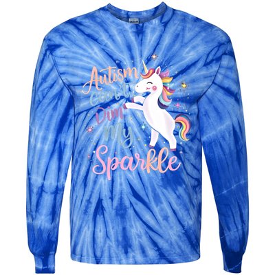 Autism Awareness Unicorn Gift Utism Mom Meaningful Gift Tie-Dye Long Sleeve Shirt