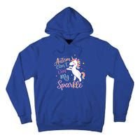 Autism Awareness Unicorn Gift Utism Mom Meaningful Gift Tall Hoodie