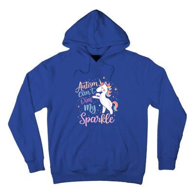 Autism Awareness Unicorn Gift Utism Mom Meaningful Gift Tall Hoodie