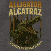 Alligator Alcatraz Untamed Escape Vector Backpack