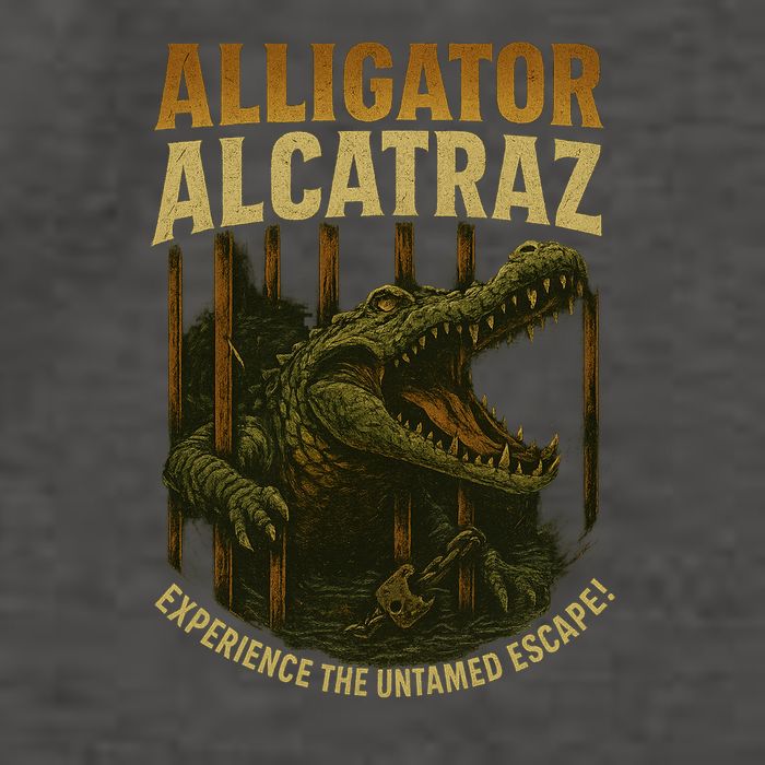 Alligator Alcatraz Untamed Escape Vector Backpack