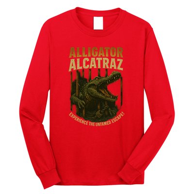 Alligator Alcatraz Untamed Escape Long Sleeve Shirt