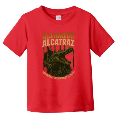 Alligator Alcatraz Untamed Escape Toddler T-Shirt