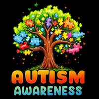 Autism Accept Understand Love Autism Awareness Tree Teacher V-Neck T-Shirt