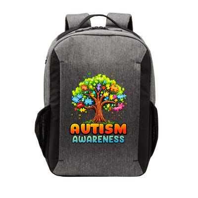 Autism Accept Understand Love Autism Awareness Tree Teacher Vector Backpack