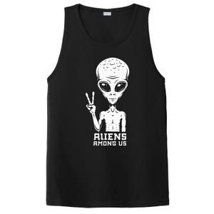 Aliens Among Us Space Astronaut Extraterrestrial PosiCharge Competitor Tank