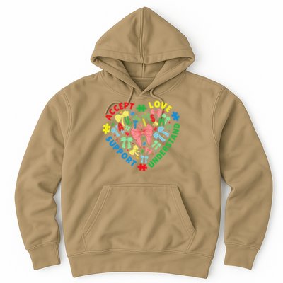 Autism Accept Understand Love Support Autism Awareness Hoodie