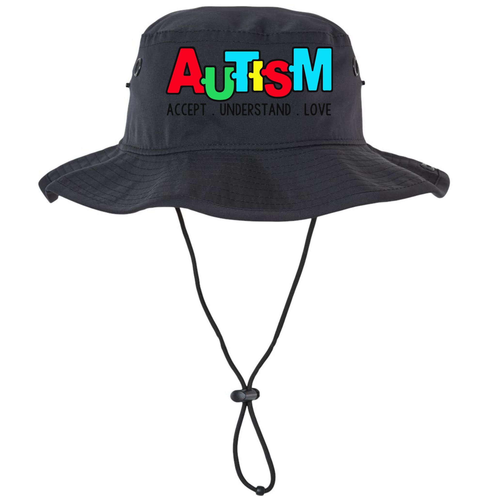 Autism, Accept Understand Love, Autism Awareness Bucket Hat