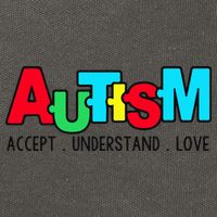 Autism, Accept Understand Love, Autism Awareness Cotton Canvas Backpack