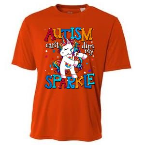 Autism Awareness Unicorn For Autism Mom Girl Cooling Performance Crew T-Shirt