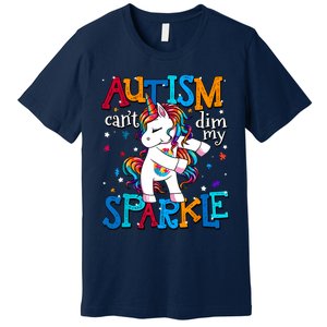 Autism Awareness Unicorn For Autism Mom Girl Premium T-Shirt