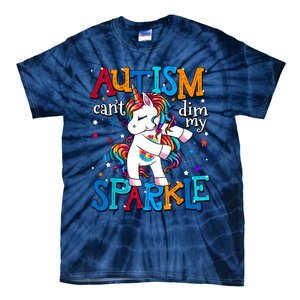 Autism Awareness Unicorn For Autism Mom Girl Tie-Dye T-Shirt