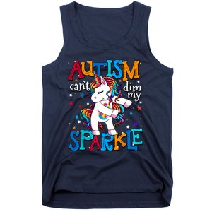 Autism Awareness Unicorn For Autism Mom Girl Tank Top