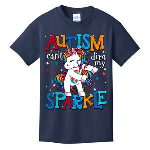 Autism Awareness Unicorn For Autism Mom Girl Kids T-Shirt