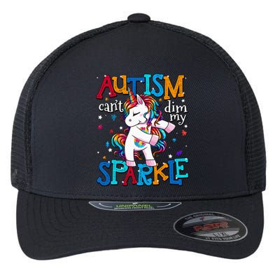 Autism Awareness Unicorn For Autism Mom Flexfit Unipanel Trucker Cap