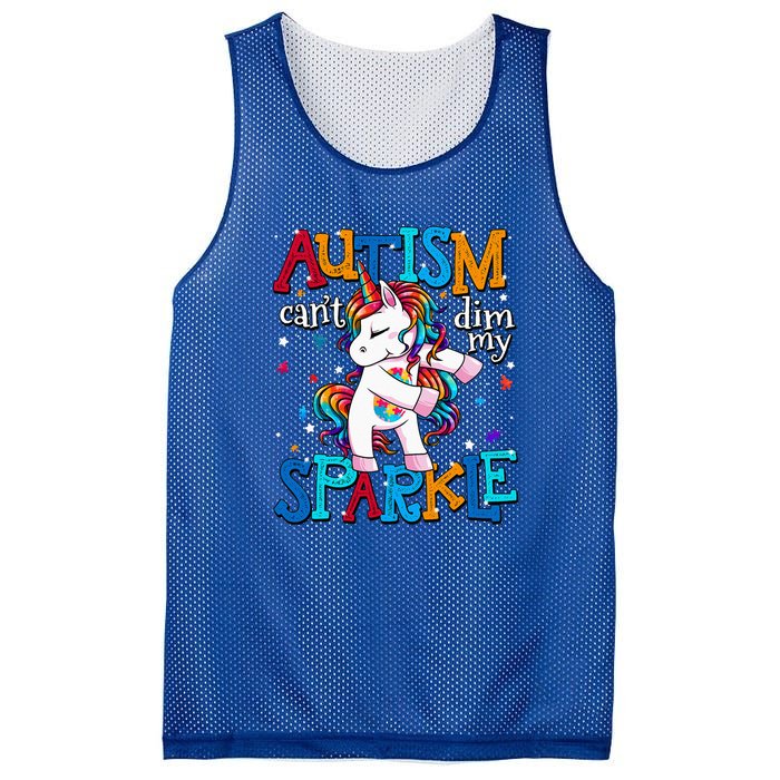 Autism Awareness Unicorn For Autism Mom Mesh Reversible Basketball Jersey Tank