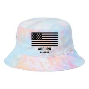 Auburn Alabama Usa American Flag Patriotic Tie Dye Newport Bucket Hat