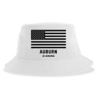 Auburn Alabama Usa American Flag Patriotic Sustainable Bucket Hat