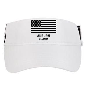 Auburn Alabama Usa American Flag Patriotic Adult Drive Performance Visor