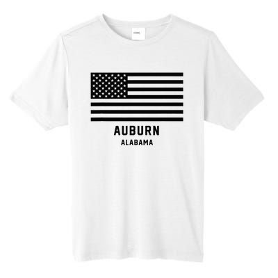 Auburn Alabama Usa American Flag Patriotic Tall Fusion ChromaSoft Performance T-Shirt