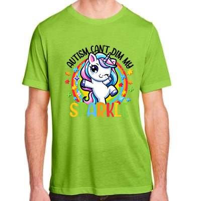 Autism Awareness Unicorn Gift For Autism Mom Funny Gift Adult ChromaSoft Performance T-Shirt