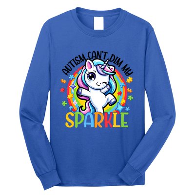 Autism Awareness Unicorn Gift For Autism Mom Funny Gift Long Sleeve Shirt