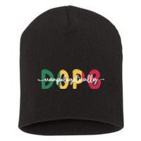 African American Unapologetically Dope Black History Month Short Acrylic Beanie