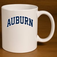 Auburn 11oz C Handle Ceramic Mug
