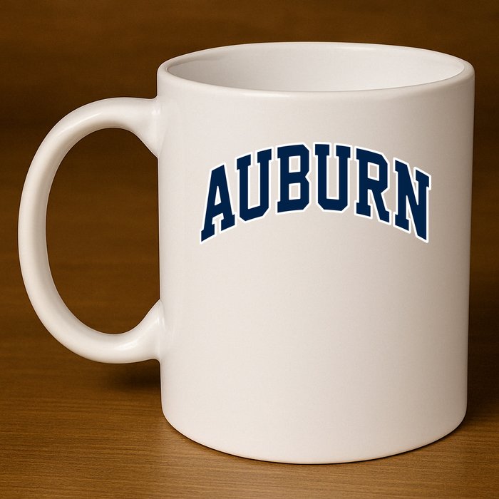 Auburn 11oz C Handle Ceramic Mug