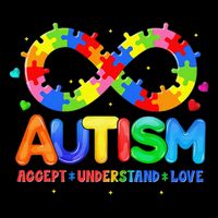 Autism Accept Understand Love Autism Awareness Toddler Hoodie