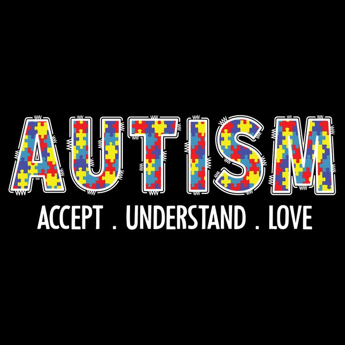 Autism Accept Understand Love Drawstring Bag