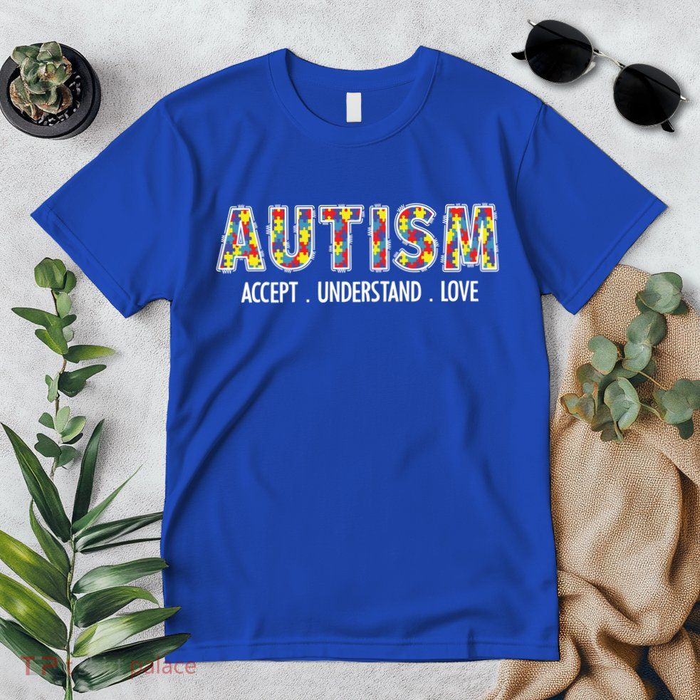 Autism Accept Understand Love Premium T-Shirt