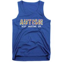 Autism Accept Understand Love Tank Top