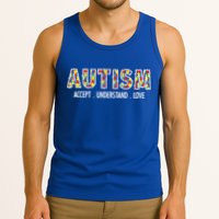 Autism Accept Understand Love Tank Top
