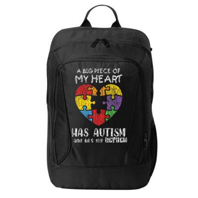 Autism Awareness Uncle Aunt Family Autistic Awareness City Backpack