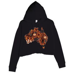 Australian Crop Fleece Hoodie